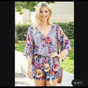 Floral romper